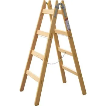 Žebřík Dřevěné štafle Exklusive, 2x4 příčky, délka 1365 mm