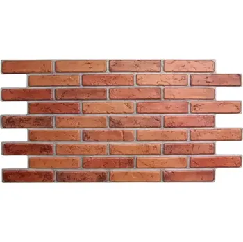 Obklad Natural Brick - 3D PVC obklad (970 x 500 mm - 0,49 m2)