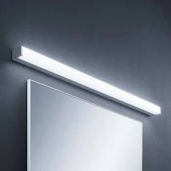 Lampička Koupelnové svítidlo Lindby Klea LED, 120 cm, chrom, kov, IP44 bílá, chrom LED 20 W celkem - Doprava zdarma