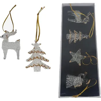 Vánoční dekorace Vánoční dekorace k zavěšení, 4 ks S0400