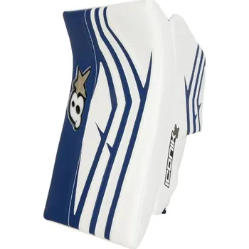 Vyrážečka Brian’s Iconik X INT, bílá-modrá, Intermediate, Klasický gard Brian’s