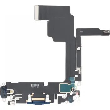 Nabíjecí flex kabel pro iPhone 15 Pro ORI - Modrá Titanová