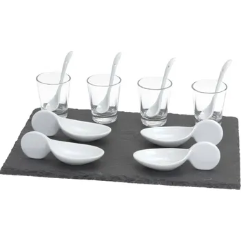 EXCELLENT HOUSEWARE Sada na servírování pokrmů 13 ks loďka KO-210000480lodk