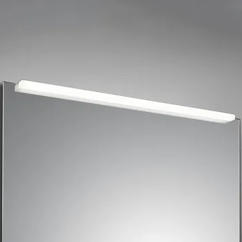 Lampička Zrcadlové světlo LED Helestra Onta, 90 cm - Rozsah upnutí 3-6 mm chrom, opál LED 18 W celkem - Doprava zdarma