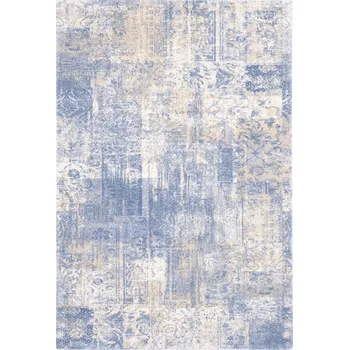 Koberec Vlněný koberec Agnella Calisia Eddie Modrý - 120 x 180 cm