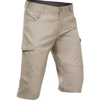 QUECHUA Pánské turistické bermudy NH 500 Fresh 44 BÉŽOVÁ