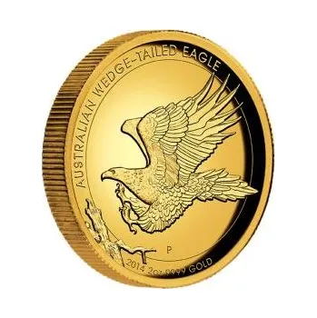 Sběratelství 2 unce zlatá mince Austrálie Wedge Tailed Eagle 2015 proof - high Relief Prägung