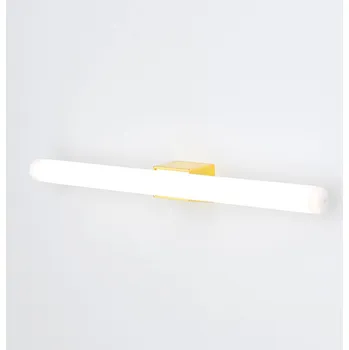 Lampička Orion LED osvětlení zrcadla Visagist, držák mosaz - nástěnný držák - šířka 6,3 cm, výška 3,8 cm, hloubka 3,5 cm 1 x 8 W LED - Doprava zdarma