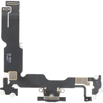 Nabíjecí flex kabel pro iPhone 15 Plus OEM - Černý