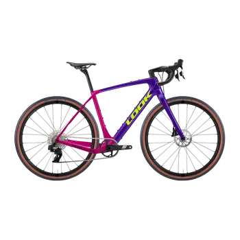 Silniční kolo LOOK 765 Gravel RS Purple Pink Satin Apex Etap 1X12 Fulcrum Rapid Red 500 Varianta: S (164-173 cm) Montáž, seřízení a doprava po ČR zdarma