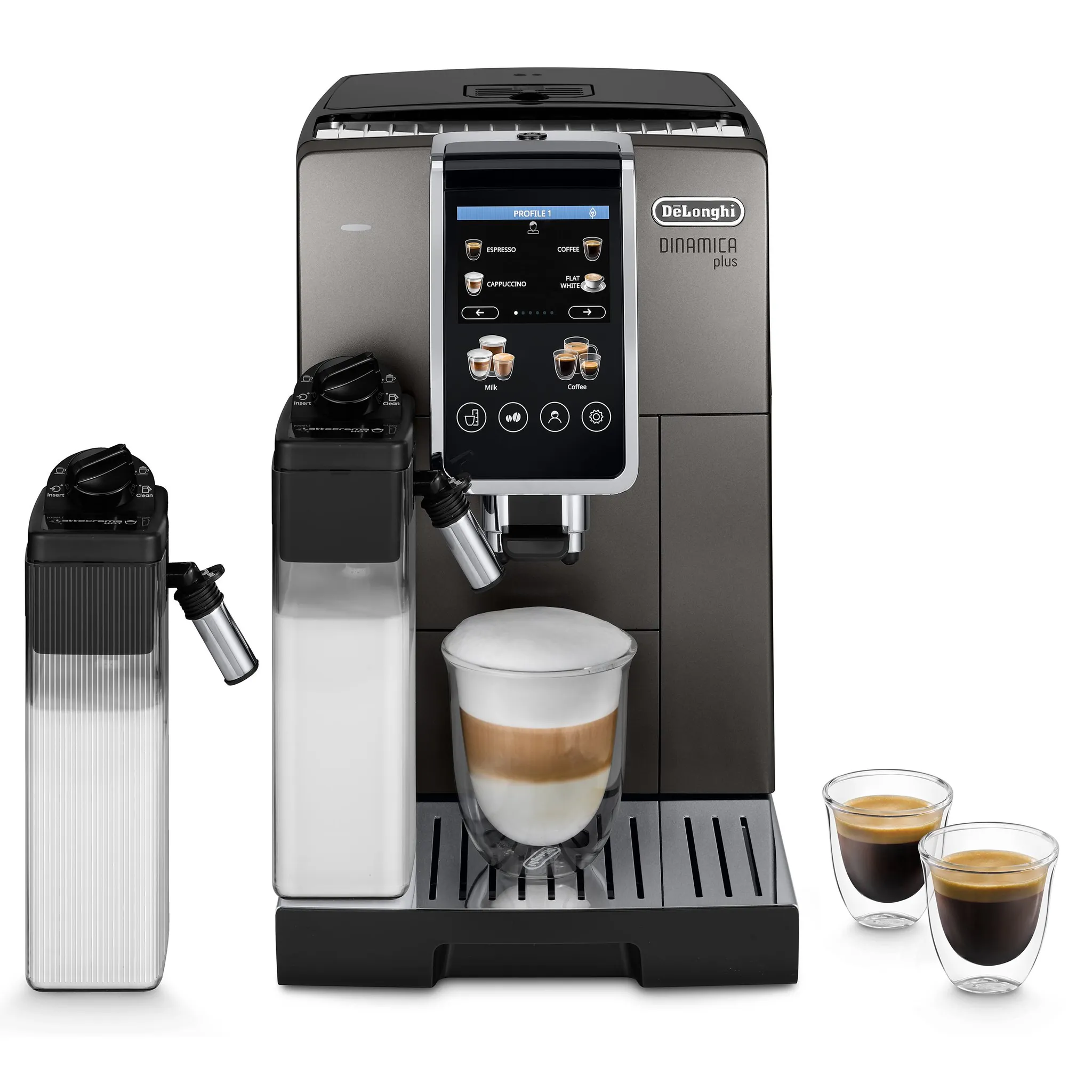 Fotografie 2 - Kávovar De'Longhi Dinamica Plus ECAM380.95.TB