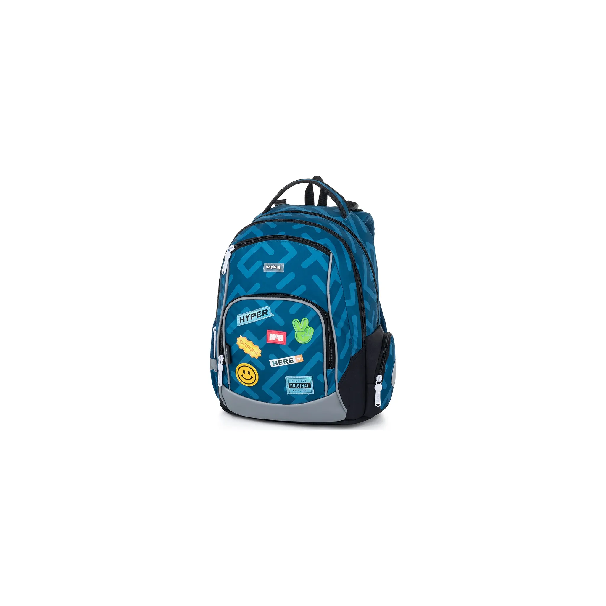 Fotografie 1 - Školní batoh Oxybag Oxy Go 22 l 9-77024 Stickers
