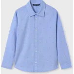 Chlapecká košile Mayoral 7108 barva: modrá, Rozměr: 160 (14 let)