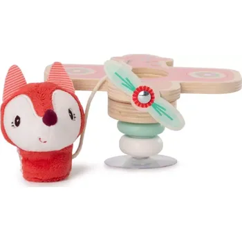 Hračka pro nejmenší Lilliputiens houpací letadlo s pilotem liška Alice