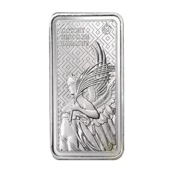 10 uncí stříbrný St. Helena Victory mincovní slitek 2022