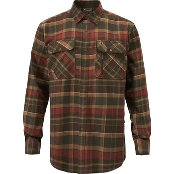 Pánská košile Pinewood Pánská lovecká košile Prestwick Exclusive Velikost: 2XL D.Green/Terracotta
