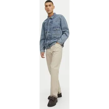 Pánské džíny Jack & Jones Jeansy Chris 12246401 Béžová Relaxed Fit 34_32