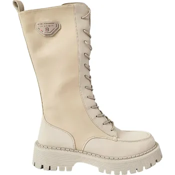 Dámské kozačky Workery Laura Biagiotti Matt White Velikost: 37