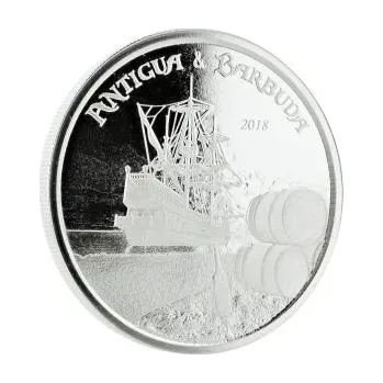 Sběratelství 1 unce stříbrná mince EC8 Antigua & Barbuda - Rum Runner 2018