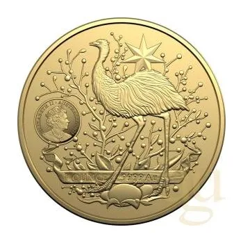 1 unce zlatá mince Austrálie Coat of Arms 2021
