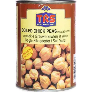 Konzervovaná luštěnina TRS Cizrna ve slaném nálevu 400 g