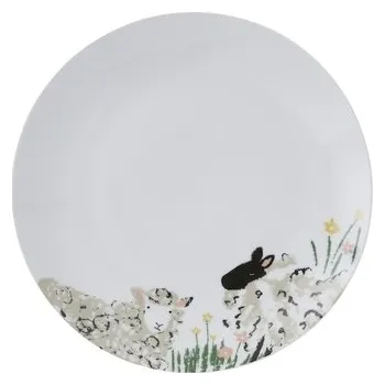 Talíř Porcelánový jídelní talíř Woolly Sheep