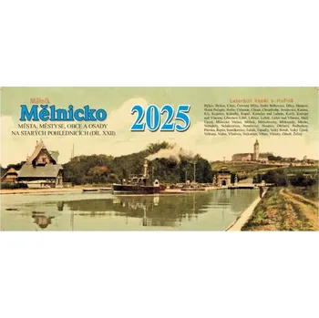 Kalendář STOLNÍ KALENDÁŘ MĚLNICKO 2025
