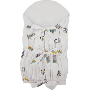 Zavinovačka EKO Bavlněný zábal s kokosem Cars 75x75cm 60x30x10 bílá