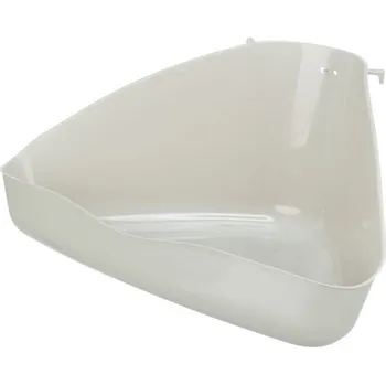 Toaleta pro kočku Trixie Toaleta králík + morče 36x21x30 cm Barva: Šedá