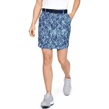 Dámská sukně Dámská sukně Under Armour Links Woven Printed Skort velikost 2 blue frost