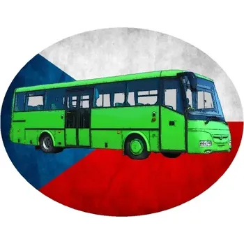 Nášivka Nažehlovačka s autobusem SOR C (digitální nažehlovačka )