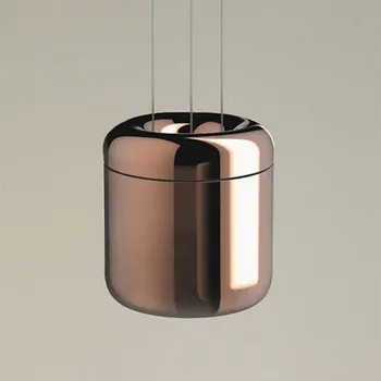 Serien Lighting serien.lighting Cavity Suspension L, bronz - Baldachýn - Ø 8 cm, výška 12,8 cm bronzová lesklá LED celkem 20 W - Doprava zdarma