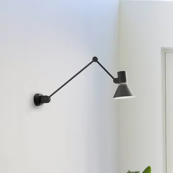 Lampička Anglepoise Type 80 W3 nástěnné světlo, matná černá - Ø nástěnného držáku 9 cm 1 x 6 W LED - Doprava zdarma