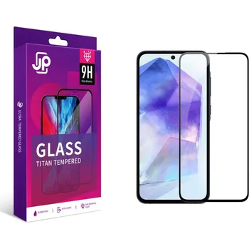 JP Titan extra odolné tvrzené sklo, Samsung Galaxy A55, černé