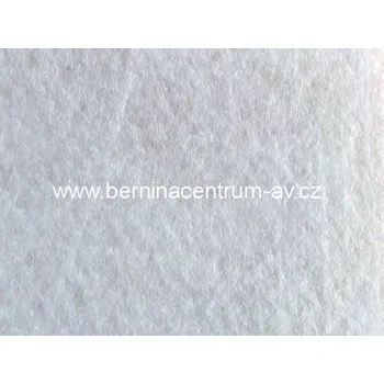 Vatelín Ronopast, 100%poly, šíře 80, jednostraně nažehlovací, tenčí 100g + 18g lepidla na m2