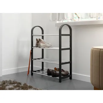 Botník Mirjan_zondo Stojan na boty Jarvian (černý)