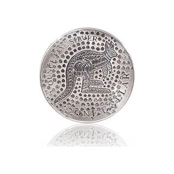 1 unce stříbrná mince Austrálie klokan 2001 (RAM)