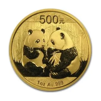 Sběratelství 1/2 unce zlatá mince China Panda 2009