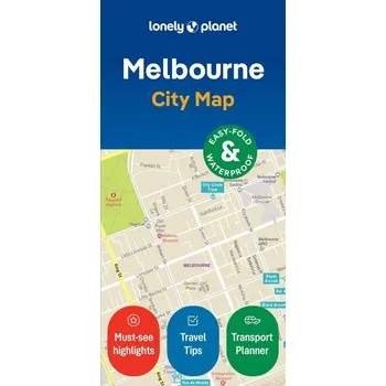 Lonely Planet Melbourne City Map - Evans, Frances