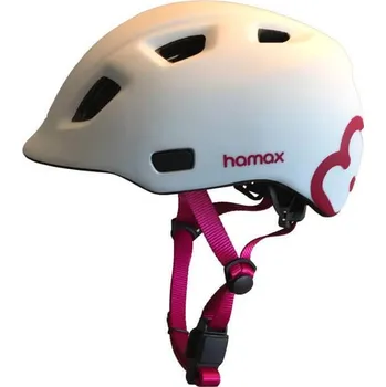 Sport HAMAX Cyclohelma Thundercap Bílá/Růžová 52-55 17x30x25 bílá