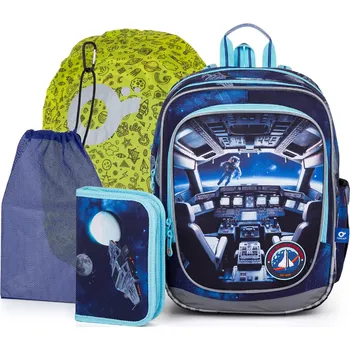 Školní batoh Topgal školní set ENDY 24051 large – batoh s penálem, pytlíkem a pláštěnkou