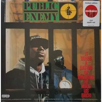 Hudba LP Public Enemy: It Takes A Nation Of Millions To Hold Us Back CLR | LTD 2023 Coloured Red (apple Red) Vinyl Limited Edition