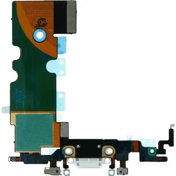 Flex kabel s nabíjecím portem pro iPhone SE 2020 OEM - Bílý