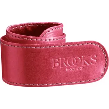 Kožený popruh na kalhoty Brooks Trouser Strap barva Červená