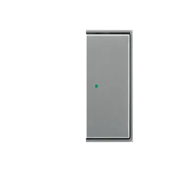 Stavebniny ABB ELEMENT TIME Ovladač 6220E-A02000 36, 2násobný levý/pravý, bez potisku, ocelová 6220E-A02000 36