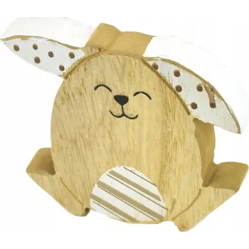 Obraz Velikonoční figurka dřevěný zajíc 11 cm