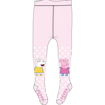 Peppa Pig Dětské punčocháče - světle růžová | Prasátko Peppa Barva: Světle růžová, Velikost: 104/110