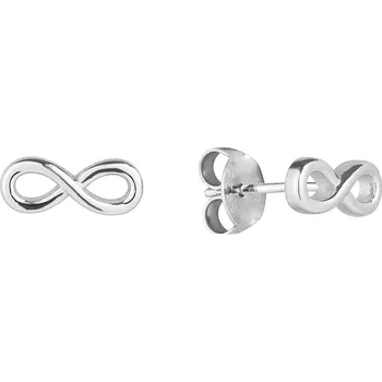 Náušnice Evolution Group s.r.o. Stříbrné náušnice nekonečno 61048