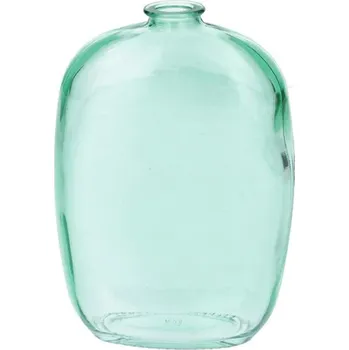 Váza DUIF Skleněná váza RAF 11cm tyrkysová