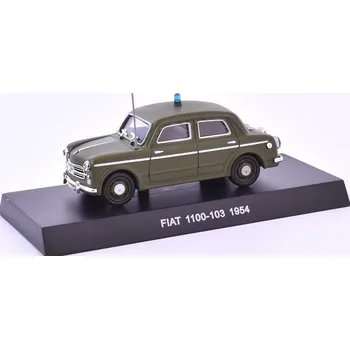 autíčko FIAT 1100-103 1954 1:43 - DeAgostini časopis s modelem FIAT 1100-103 CARABINIERI - 1954 - kovový model